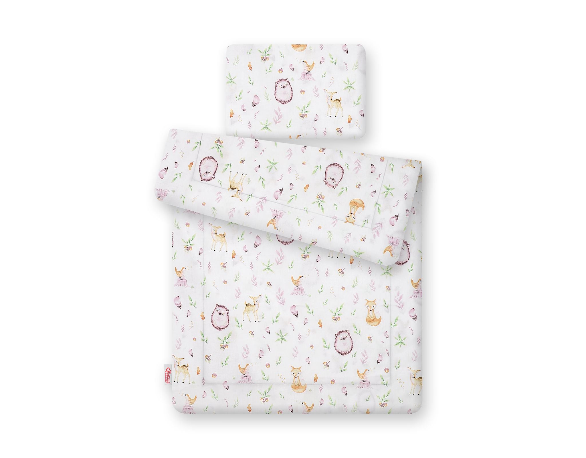 Bedding set 2-pcs 75x100cm NEWBORN - forest softness
