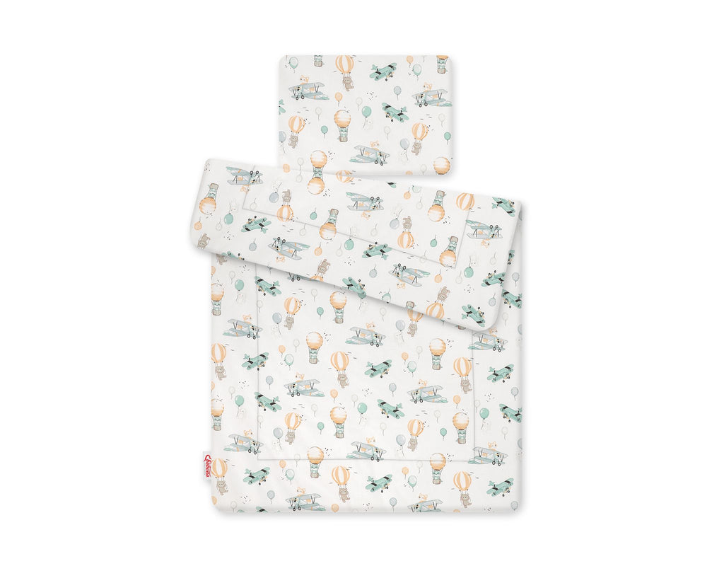 Bedding set 2-pcs 75x100cm NEWBORN - sky adventure