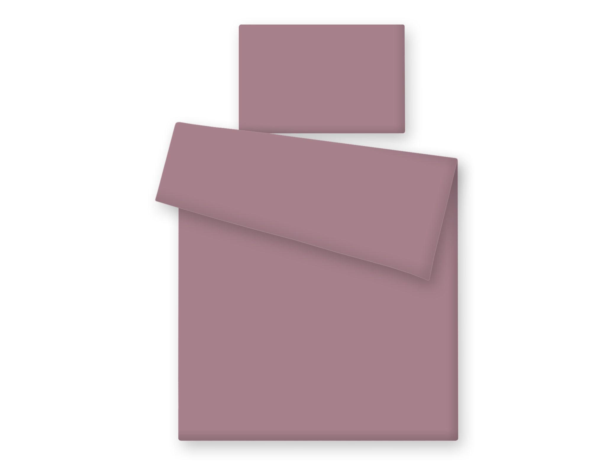 Cotton children's bedding set, 2 pieces, pillowcase 60x40 cm and duvet cover 120x90 - pastel violet