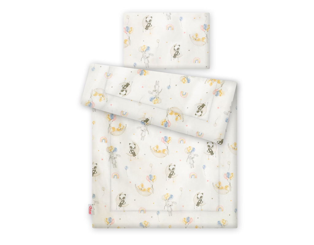 Bedding set 2-pcs with filling 135x100 cm - balloons