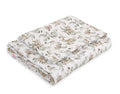 Bedding set 2-pcs with filling 135x100 cm - woodland olive