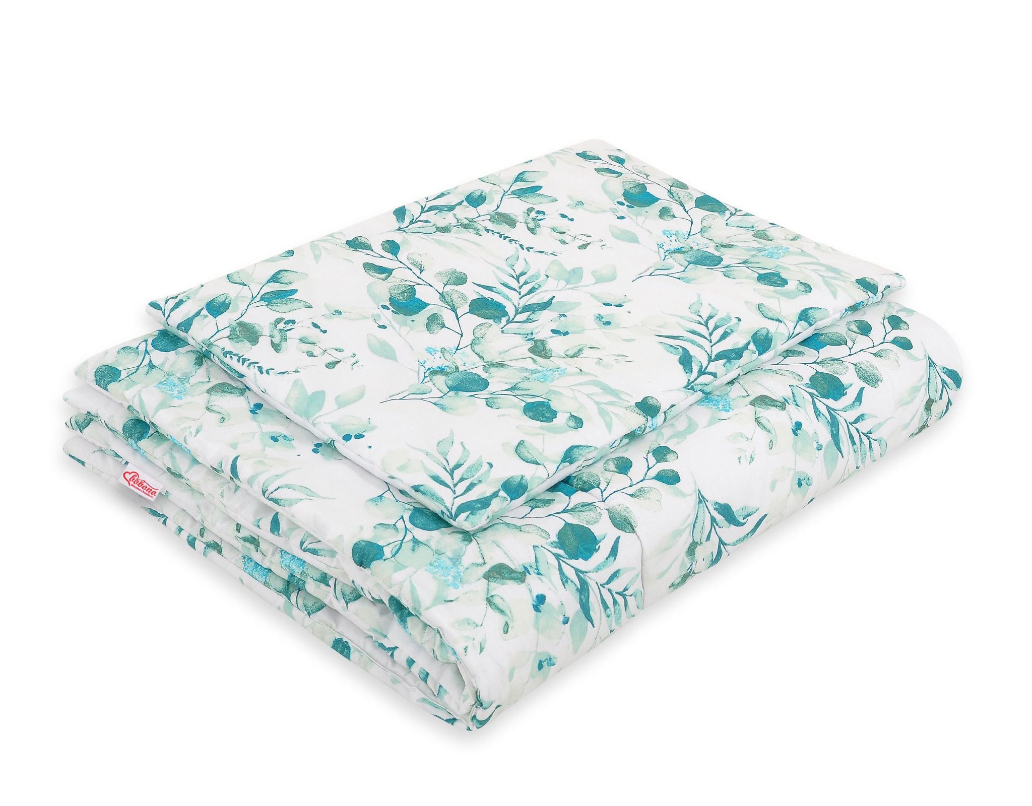 Bedding set 2-pcs with filling 135x100 cm - eucaliptus mint