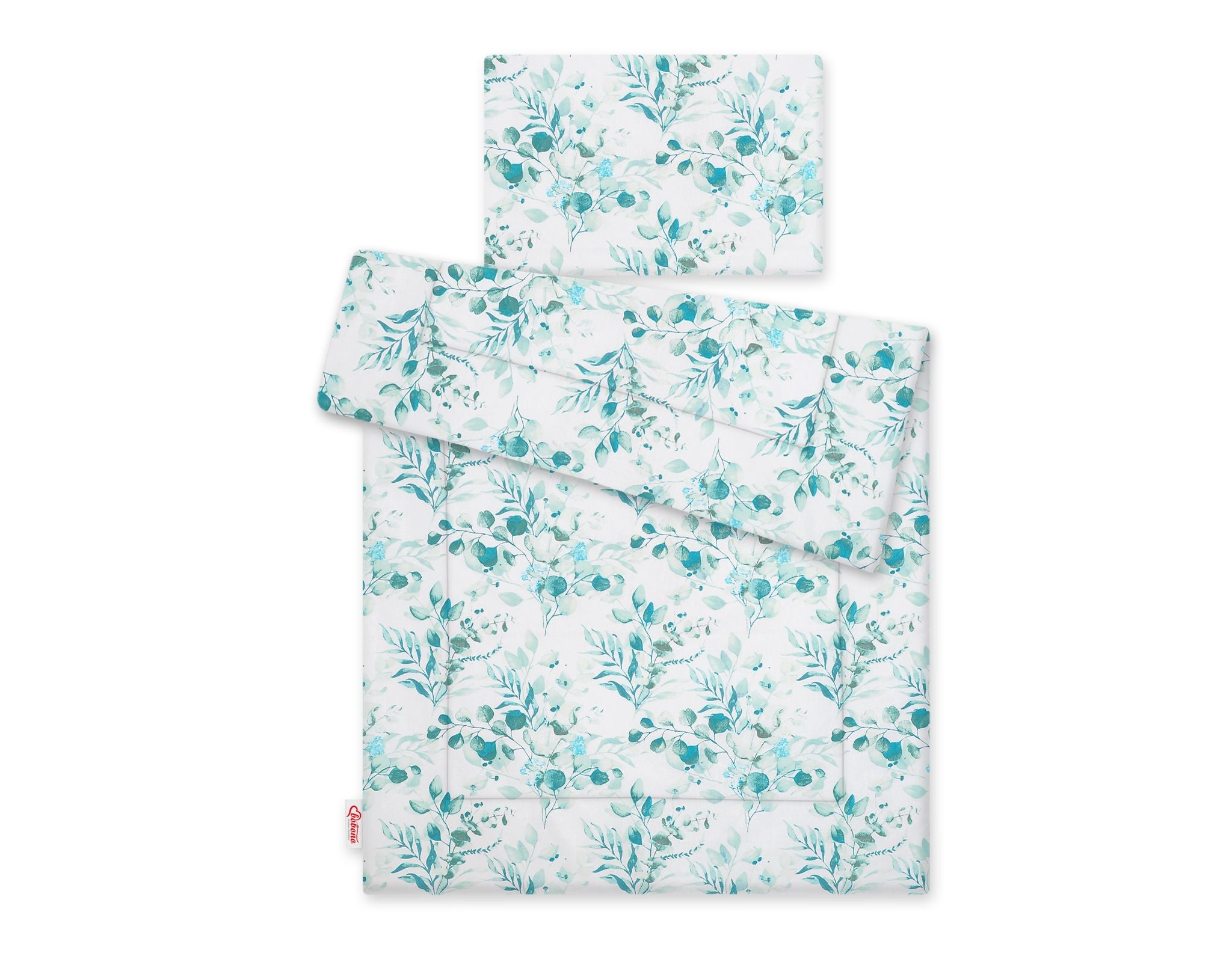Bedding set 2-pcs with filling 135x100 cm - eucaliptus mint