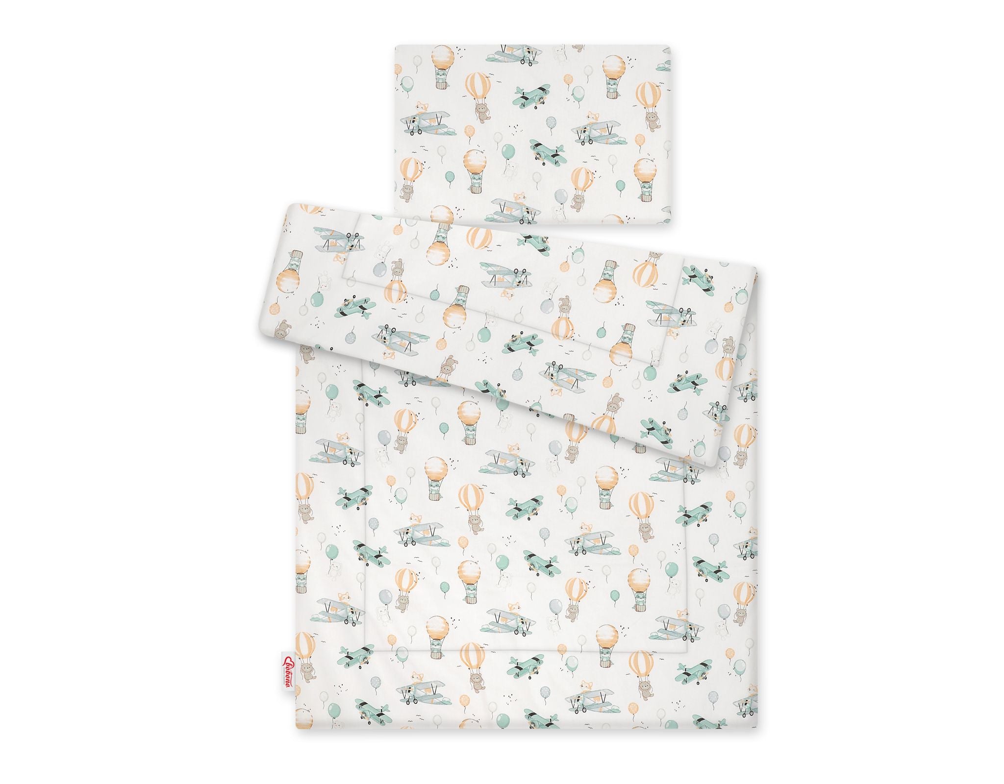 Bedding set 2-pcs with filling 135x100 cm - sky adventure