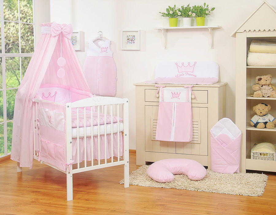 Cot tidy- Little Princess pink