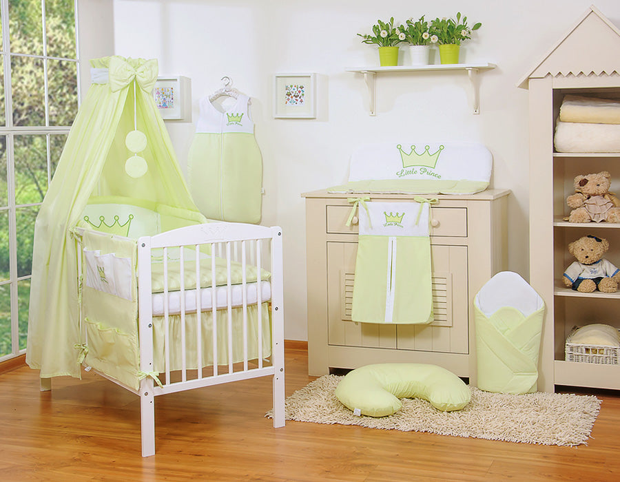 Cot tidy- Little Prince/Princess green
