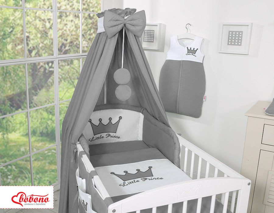 Canopy made of fabric- Little Prince/Princess anthracite