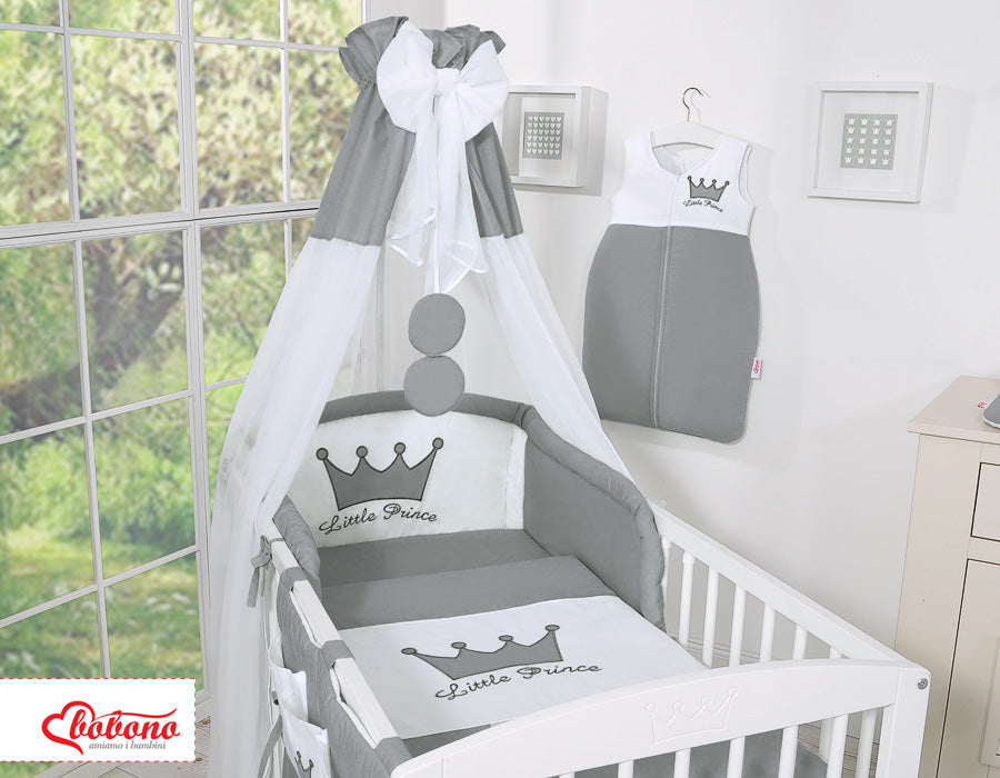 Canopy made of Chiffon- Little Prince/Princess anthracite