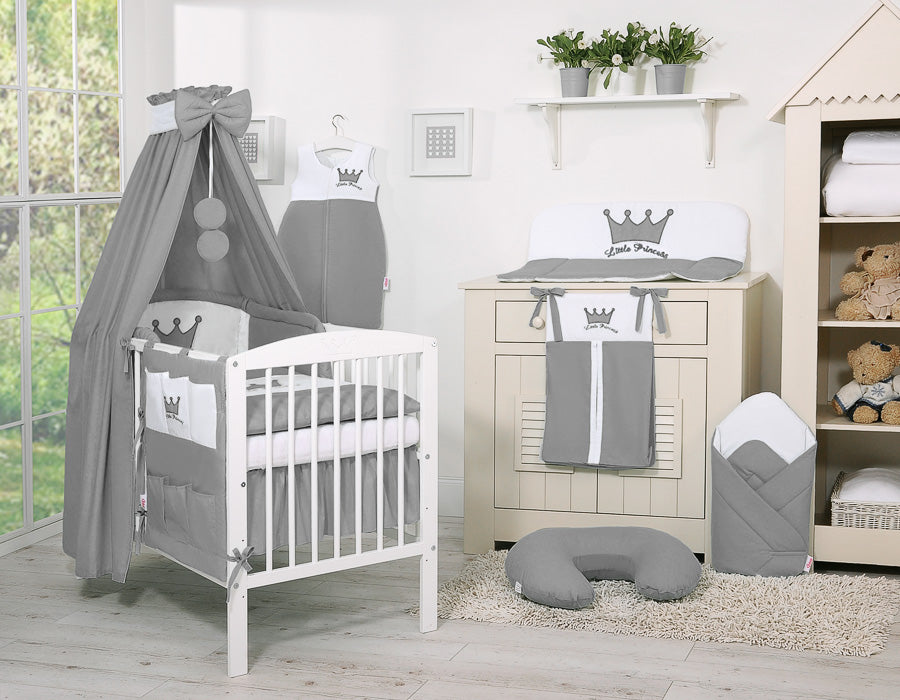 Canopy made of fabric- Little Prince/Princess anthracite
