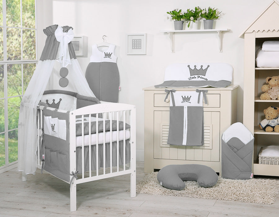 Canopy made of Chiffon- Little Prince/Princess anthracite