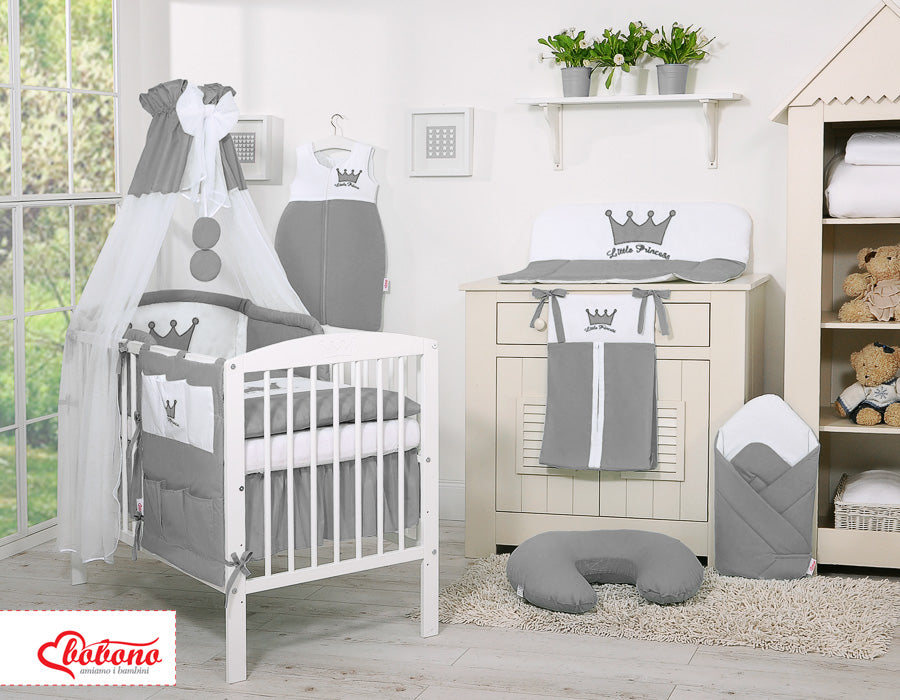 Canopy made of Chiffon- Little Prince/Princess anthracite