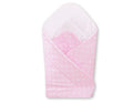 Babynest - white dots on pink