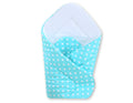 Babynest - white dots on turquoise