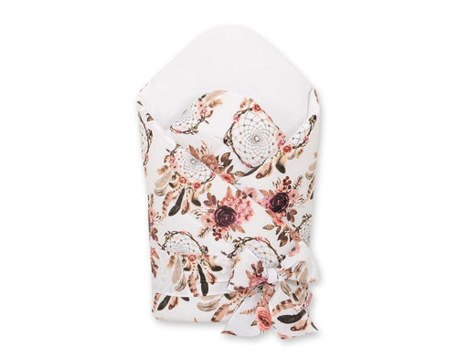Baby nest 2in1 with stiffening with bow - flower dream catchers