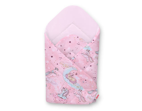 Baby nest - unicorn pink/pink