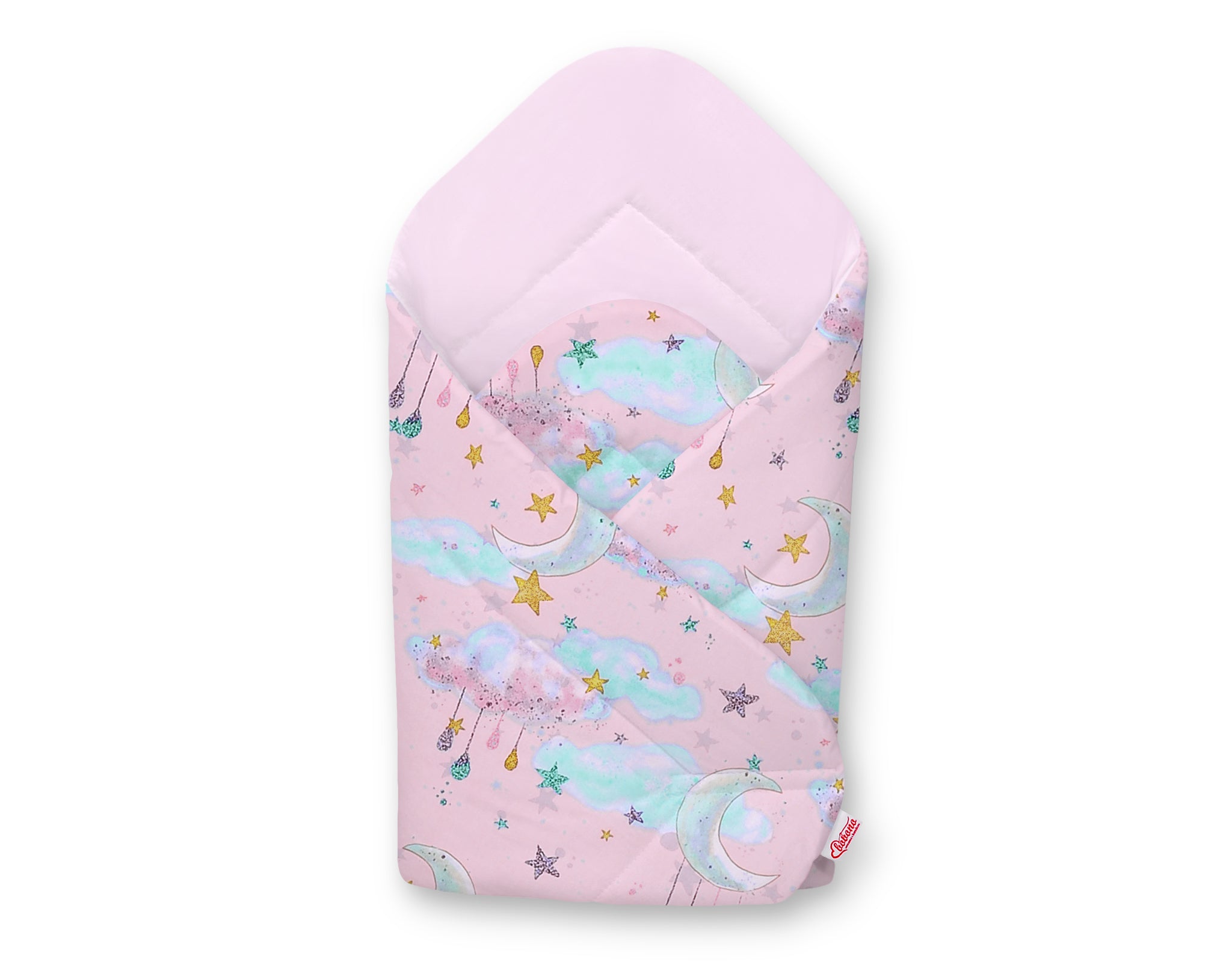 Baby nest- moons pink/pink