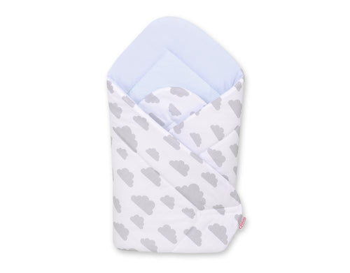 Baby nest - clouds gray/blue