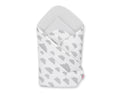 Baby nest - clouds gray/gray