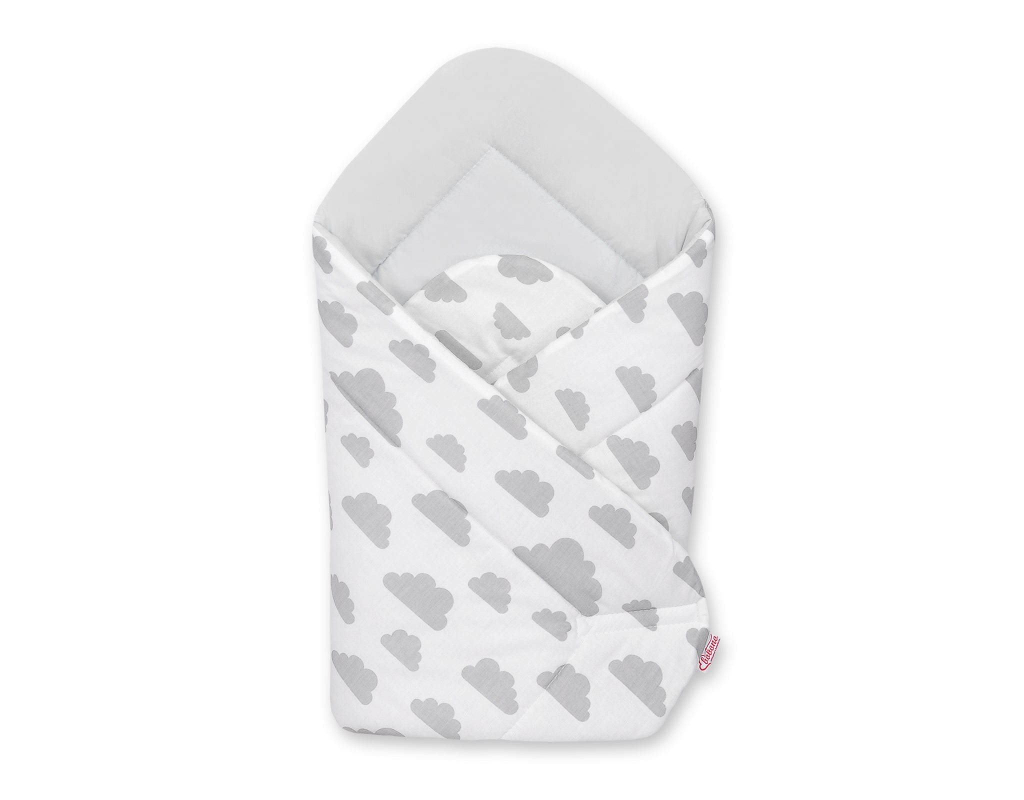 Baby nest - clouds gray/gray