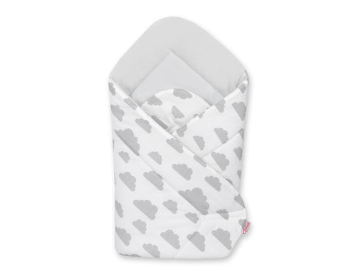 Baby nest - clouds gray/gray