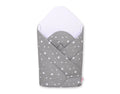 Baby nest with stiffening - mini stars white