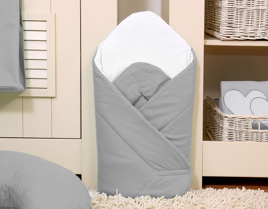 Babynest with stiffening- anthracite