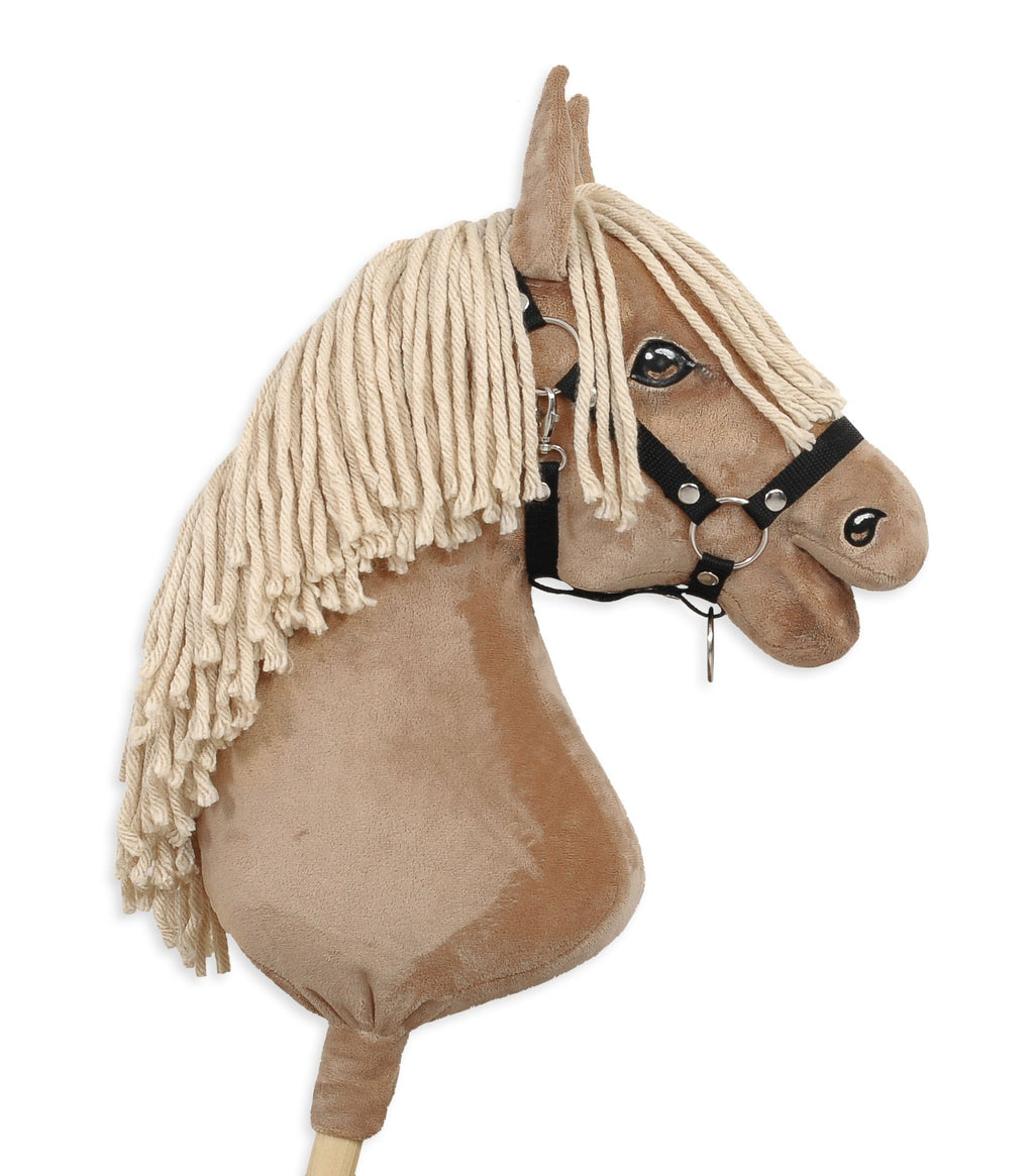 The adjustable halter for Hobby Horse A3 - black
