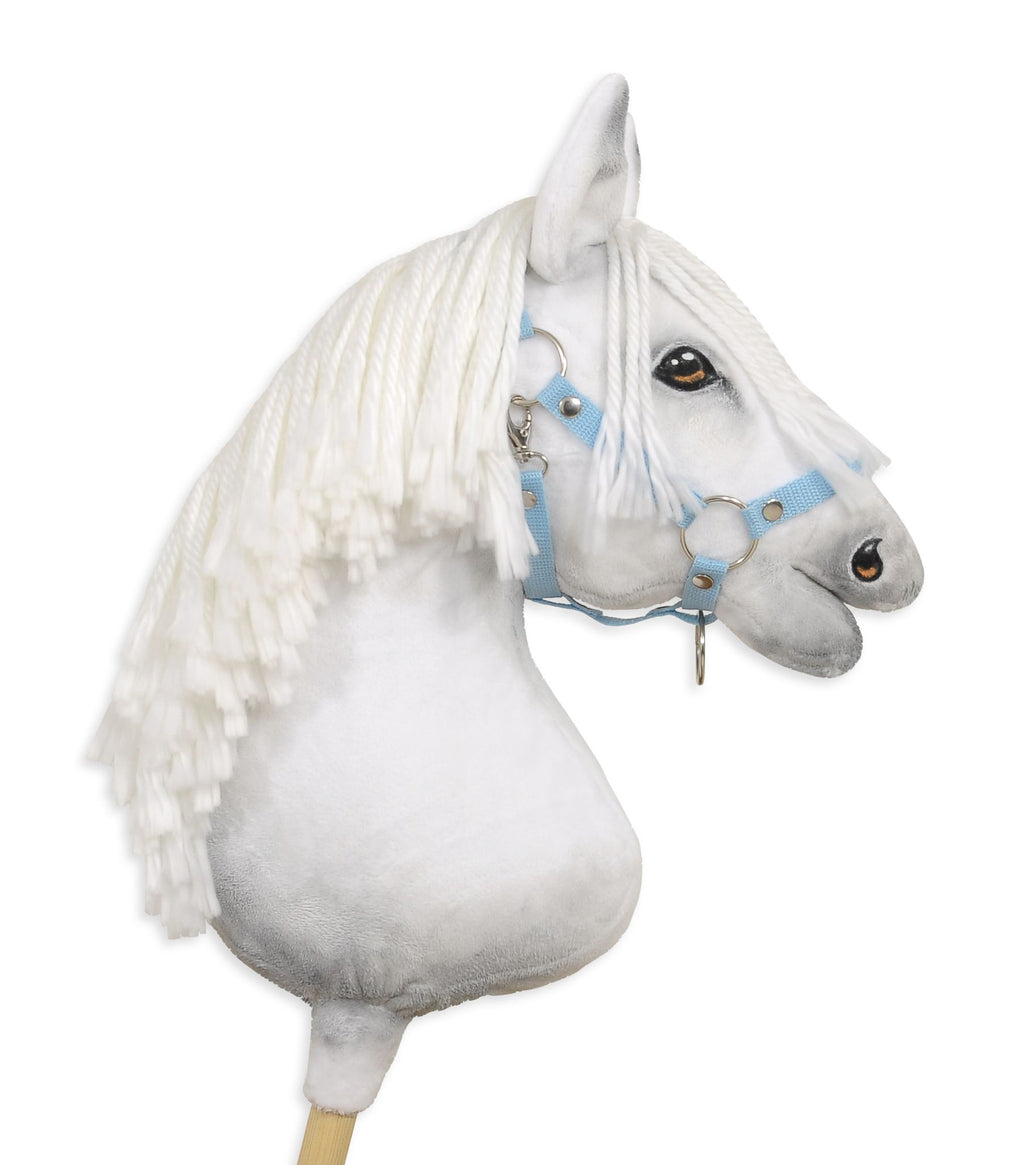 The adjustable halter for Hobby Horse A3 - light blue