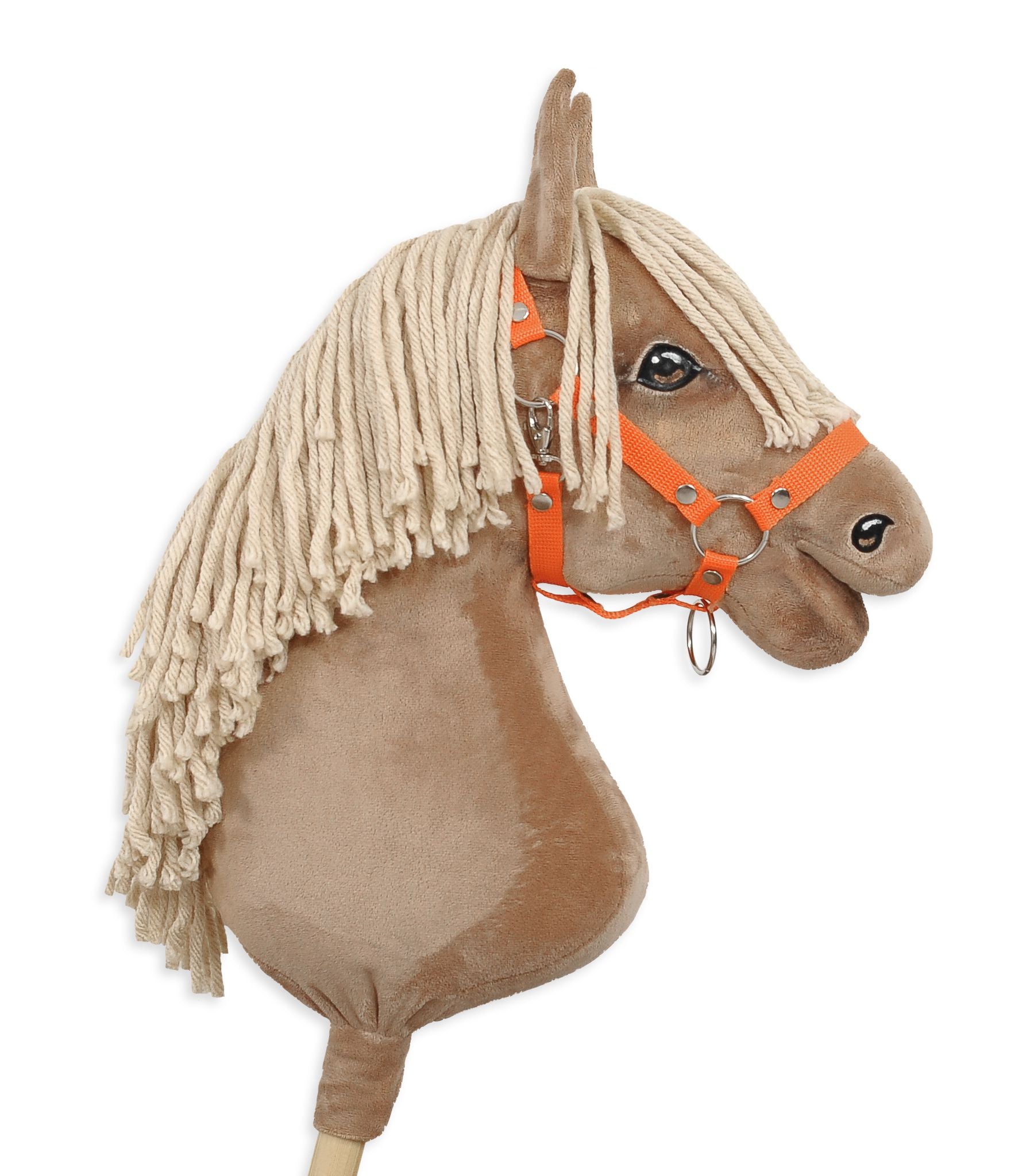 The adjustable halter for Hobby Horse A3 - orange