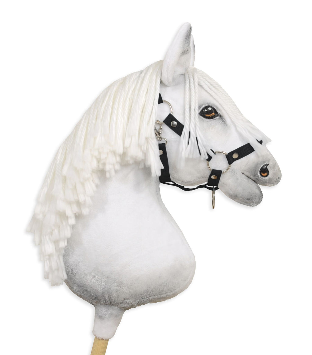 The adjustable halter for Hobby Horse A3 - black