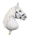 The adjustable halter for Hobby Horse A3 - denim