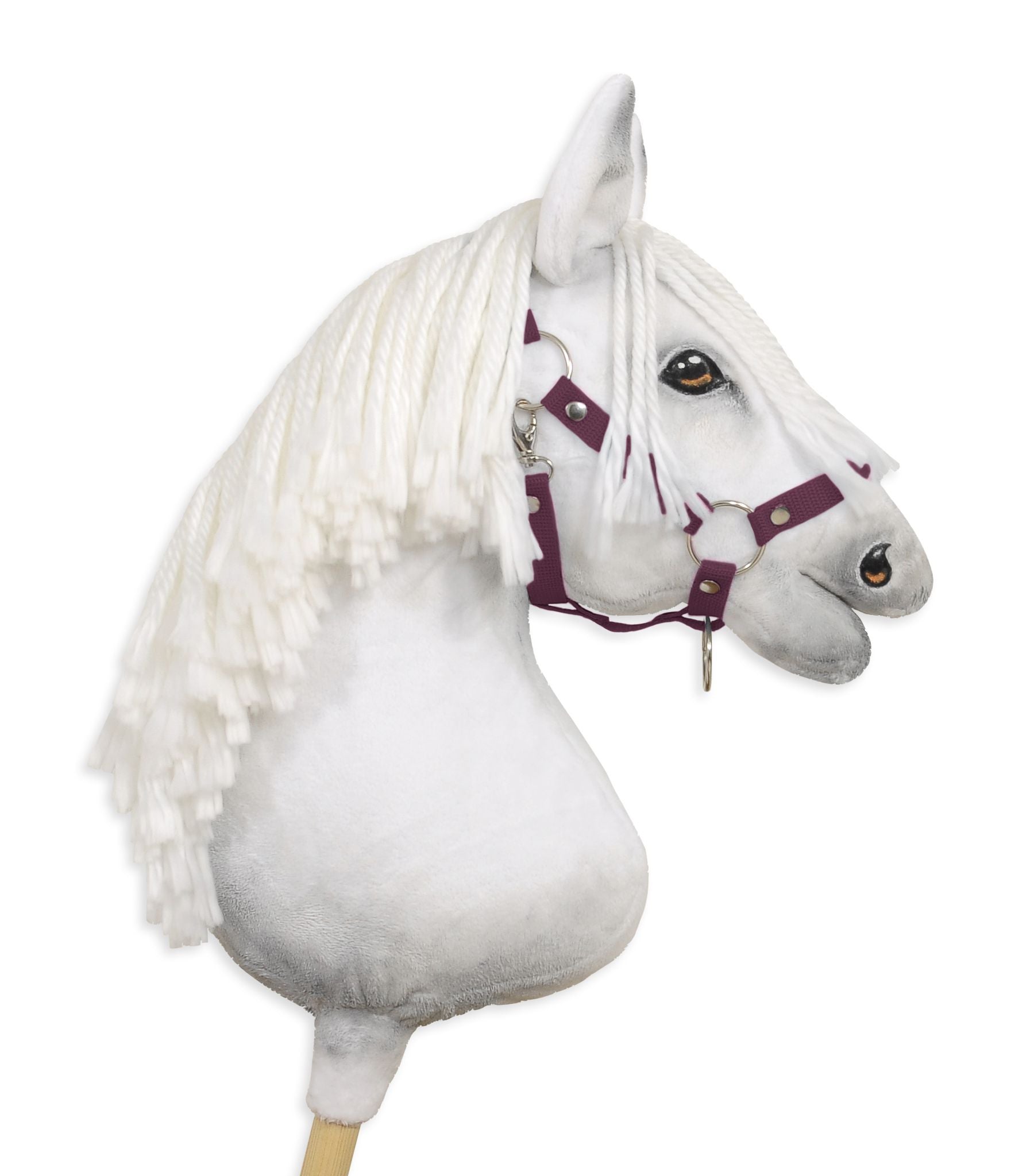 The adjustable halter for Hobby Horse A3 - plum