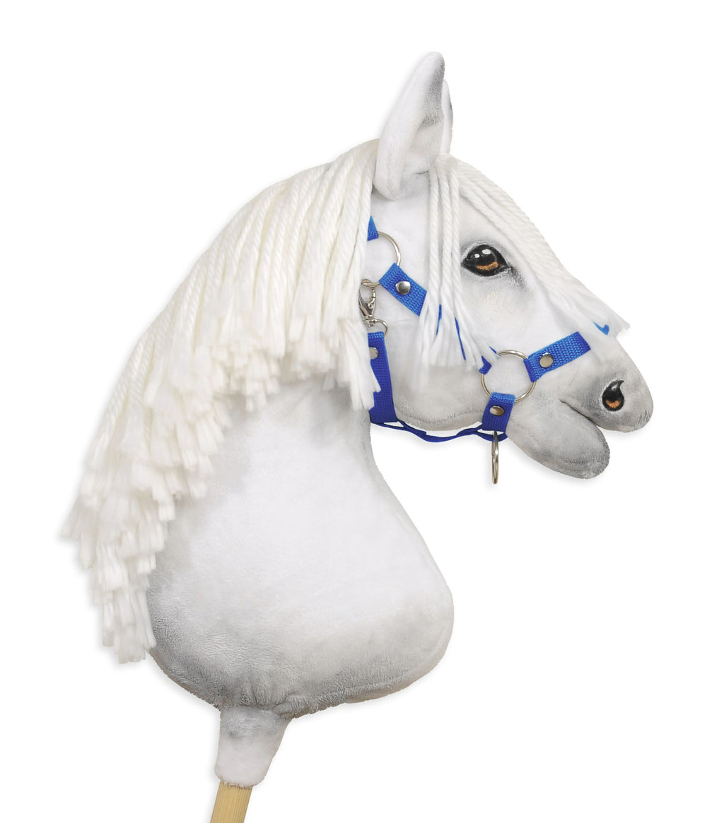 The adjustable halter for Hobby Horse A3 - blue