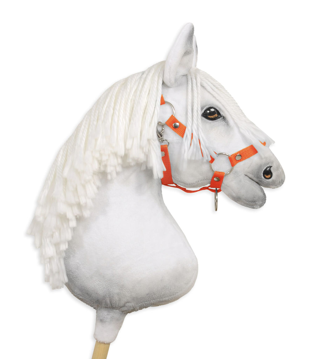 The adjustable halter for Hobby Horse A3 - orange