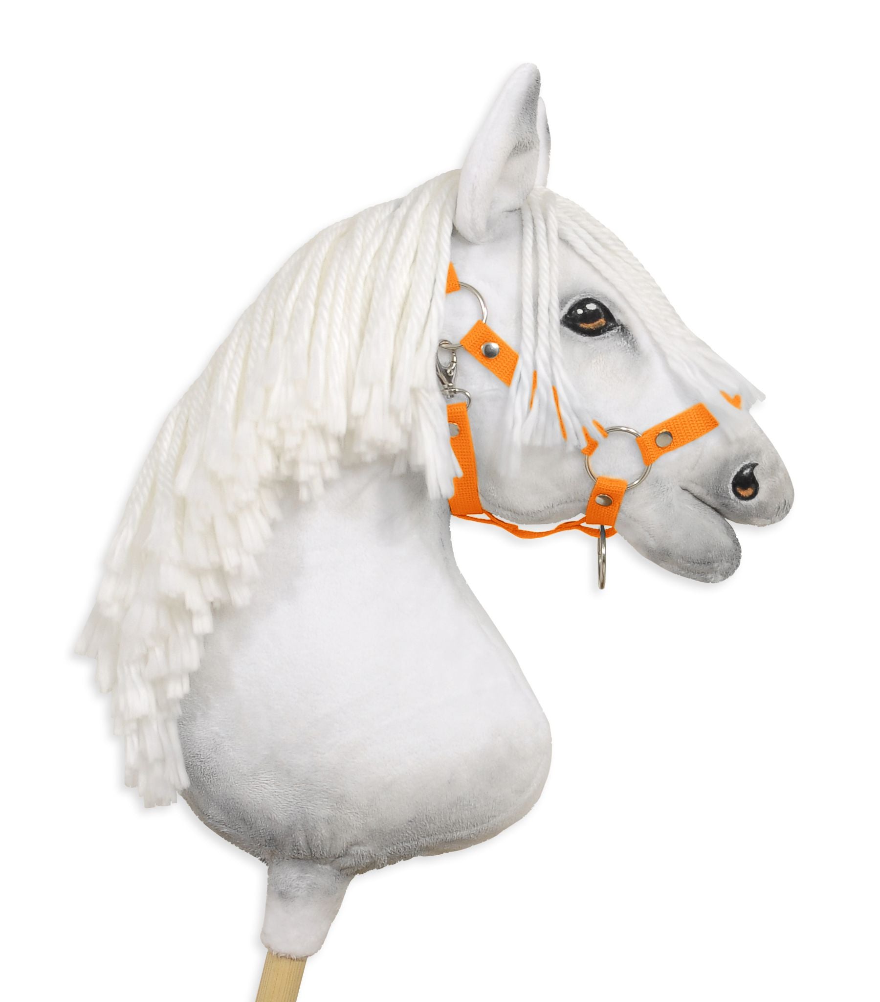 The adjustable halter for Hobby Horse A3 - neon orange