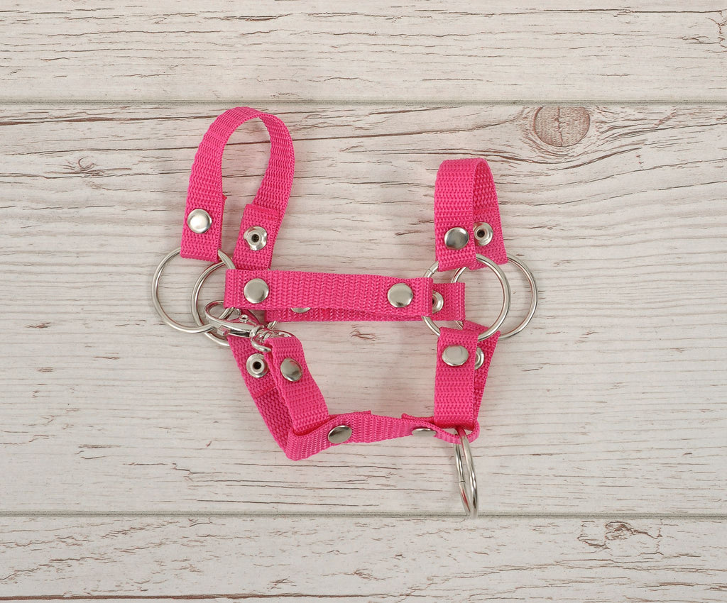 Hobby Horse halter A4 and A5 universal - dark pink