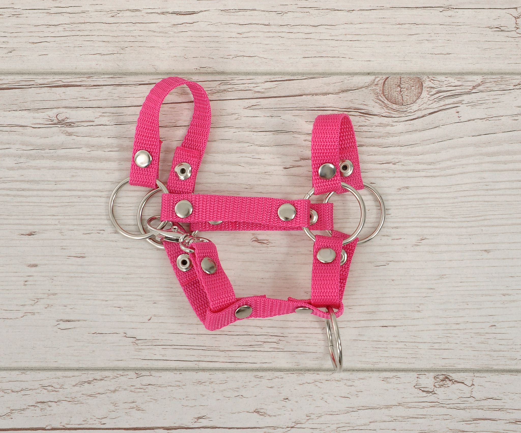 Hobby Horse halter A4 and A5 universal - dark pink