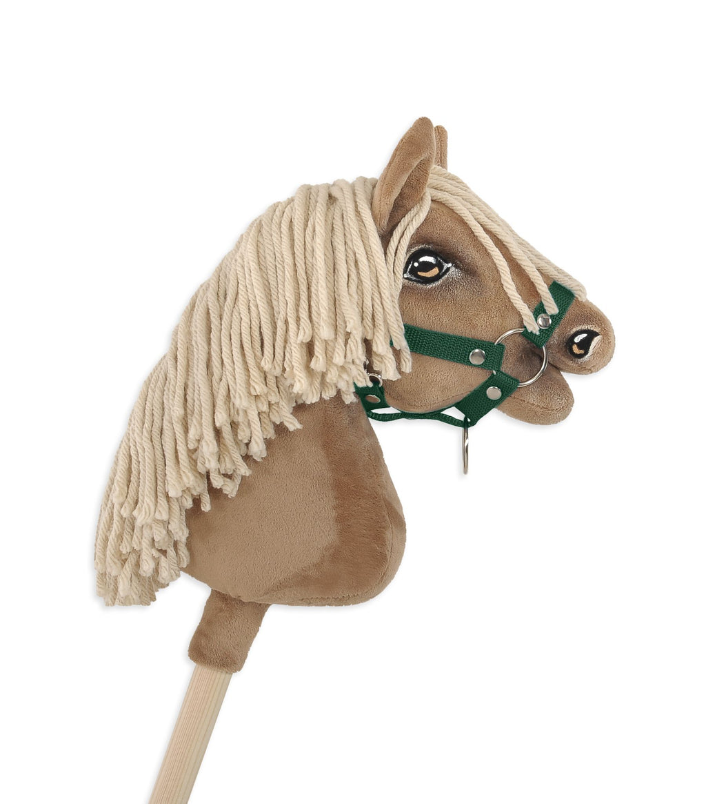 Hobby Horse halter A4 and A5 universal - bottle green