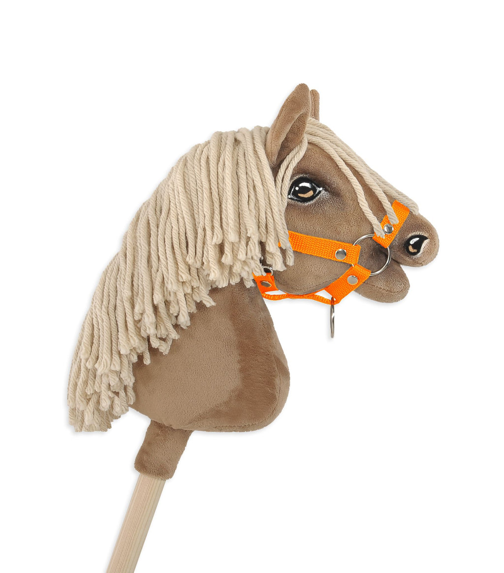Hobby Horse halter A4 and A5 universal - neon orange