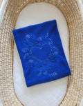 Polar fleece blanket for babies - Chic navy blue