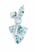 DOUDOU Soft cosy cuddly bunny blanket in cotton - Eucaliptus mint