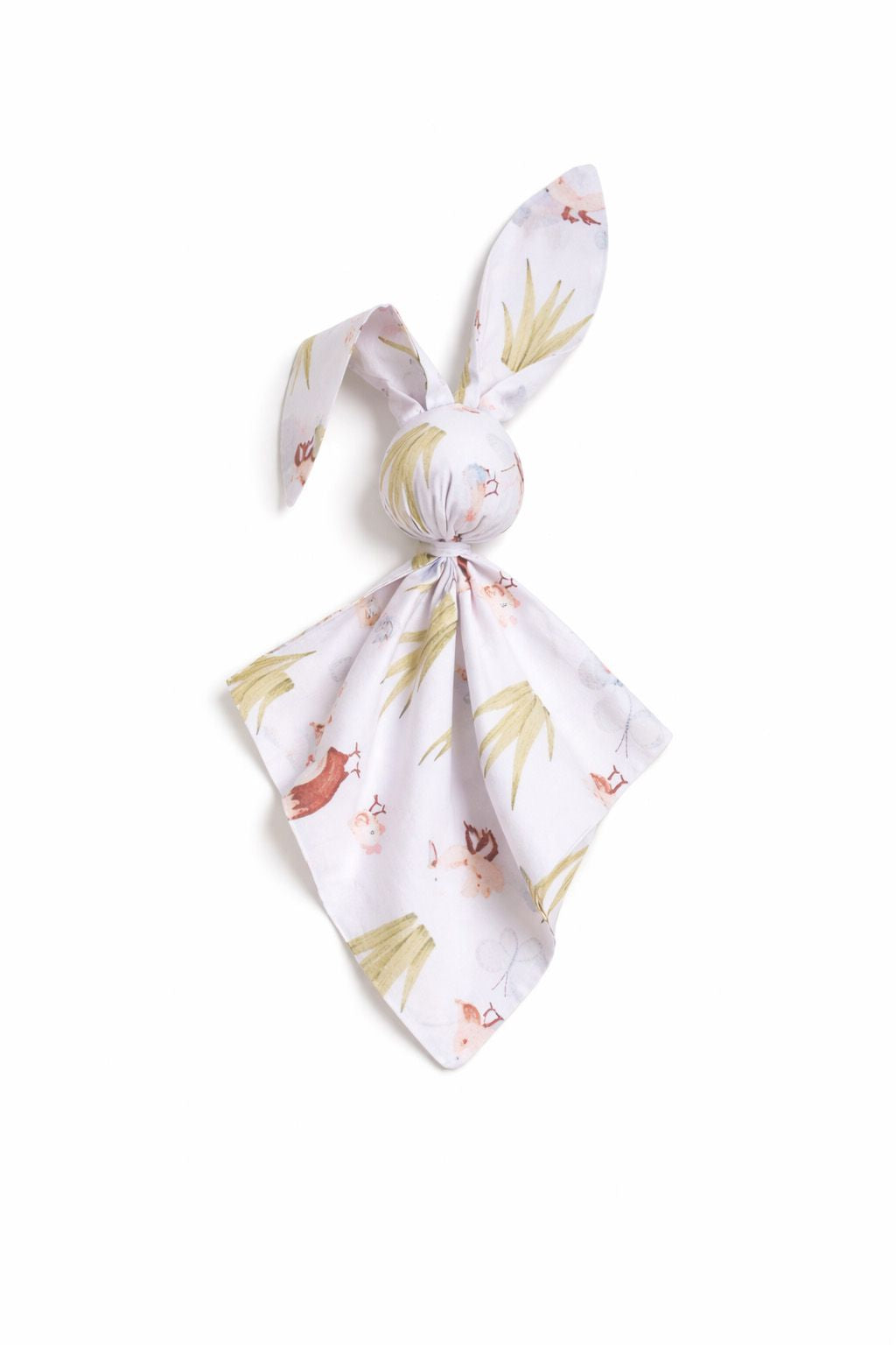 DOUDOU Soft cosy cuddly bunny blanket in cotton - In the country