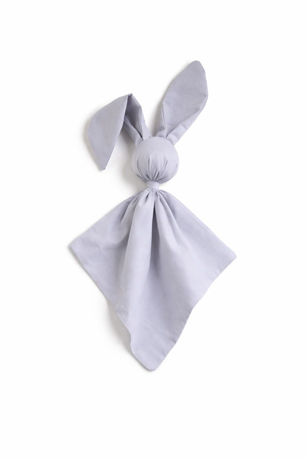 DOUDOU Soft cosy cuddly bunny blanket in cotton - Grey