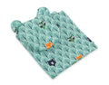 Duvet with pillow Teddy - 2pcs set - mint forest
