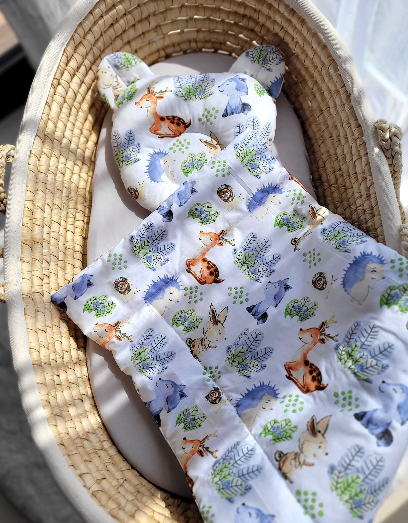 Duvet with pillow Teddy - 2pcs set - Forest Adventure