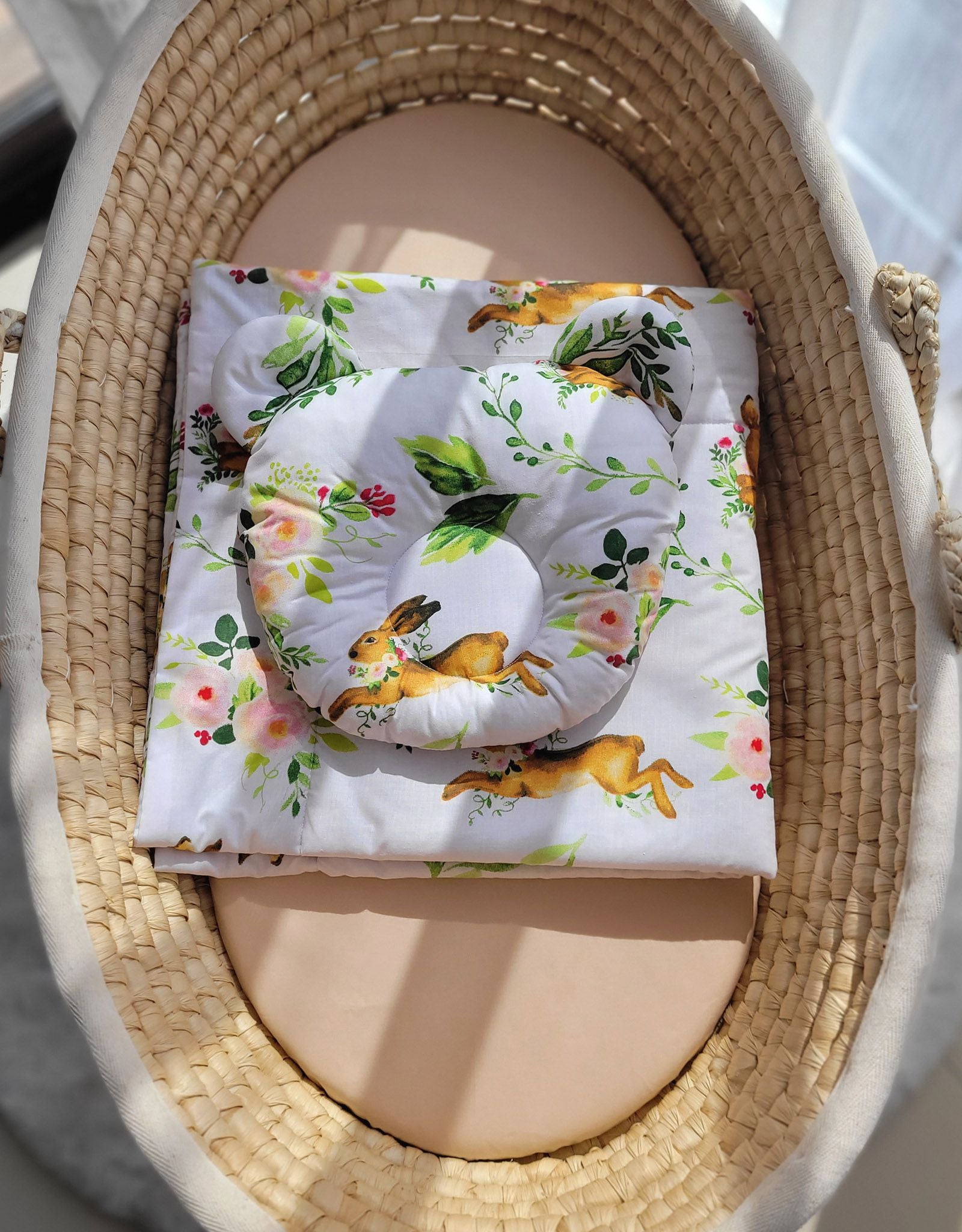 Duvet with pillow Teddy - 2pcs set - in the forest
