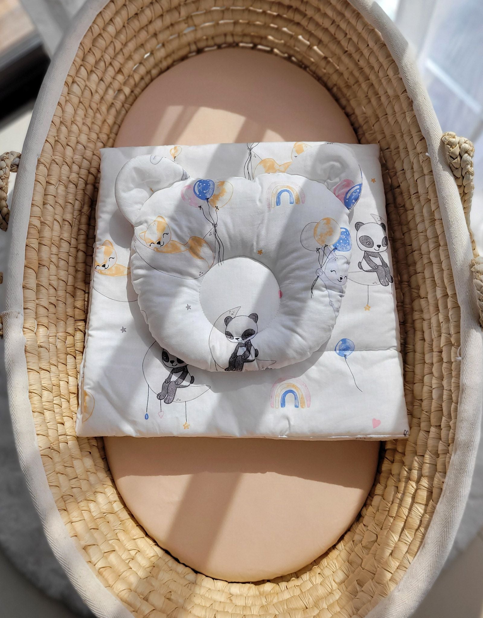 Duvet with pillow Teddy - 2pcs set - balloons