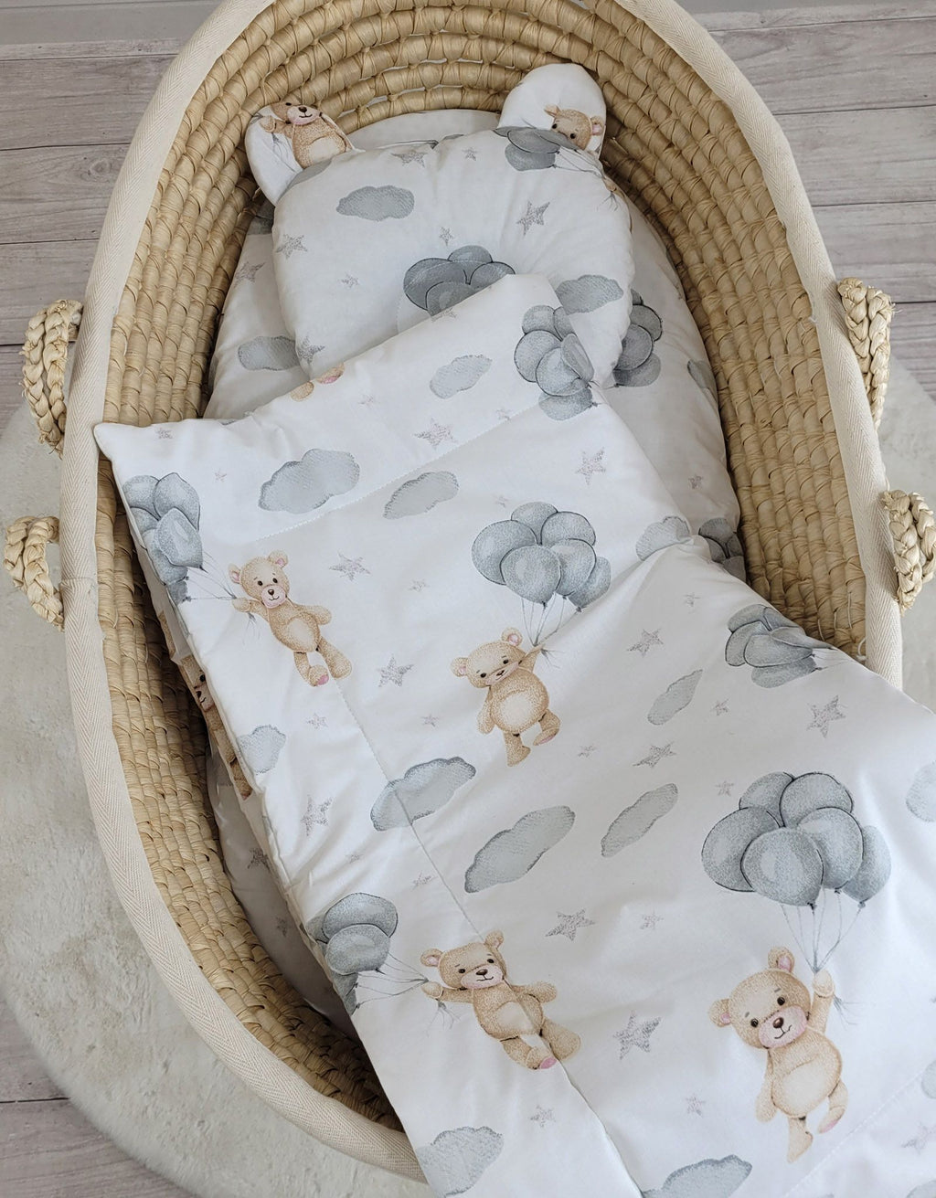 Duvet with pillow Teddy - 2pcs set - Teddy bear