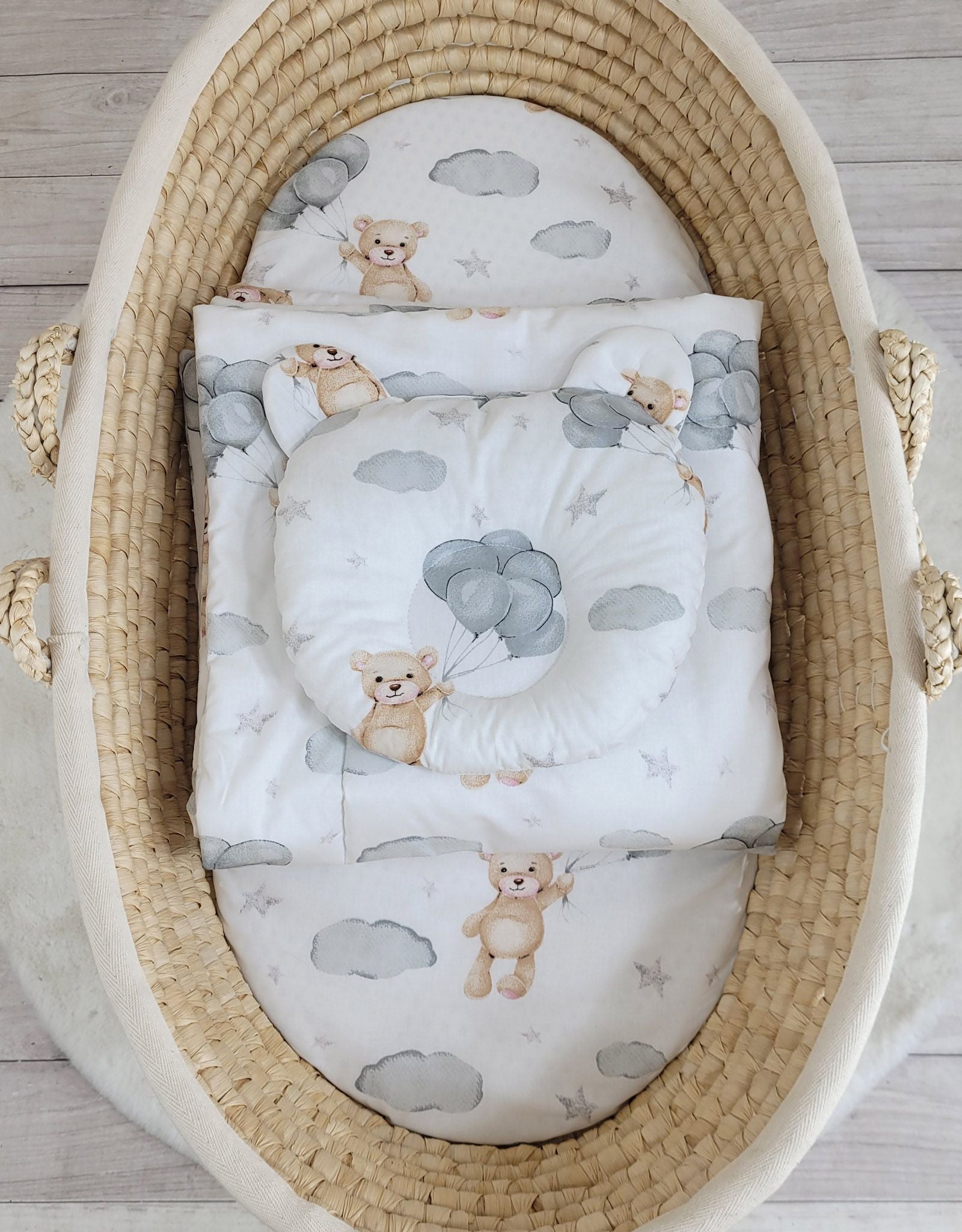 Duvet with pillow Teddy - 2pcs set - Teddy bear