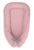 Baby nest double-sided Premium Cocoon for infants MY SWEET BABY- pastel pink